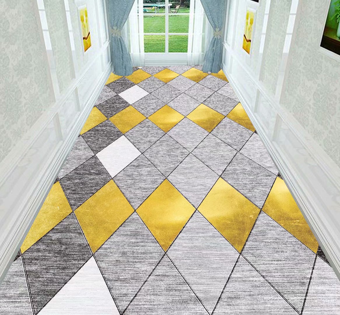 印花地毯卷材,可裁剪地毯