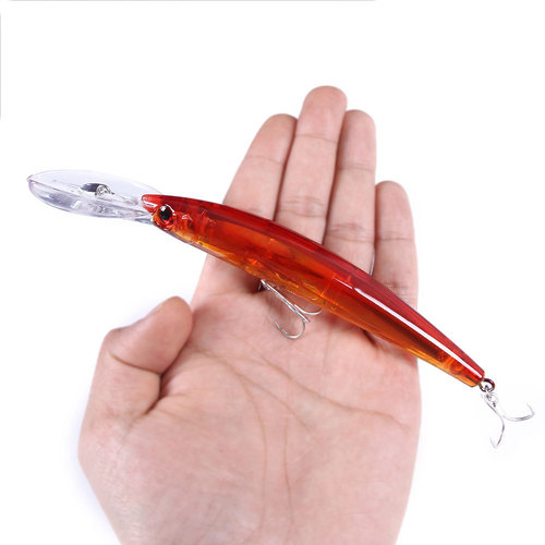 Hengjia long-range sea fishing minnow simulation fake bait 17cm23.5g floating water long-range tongue minnow