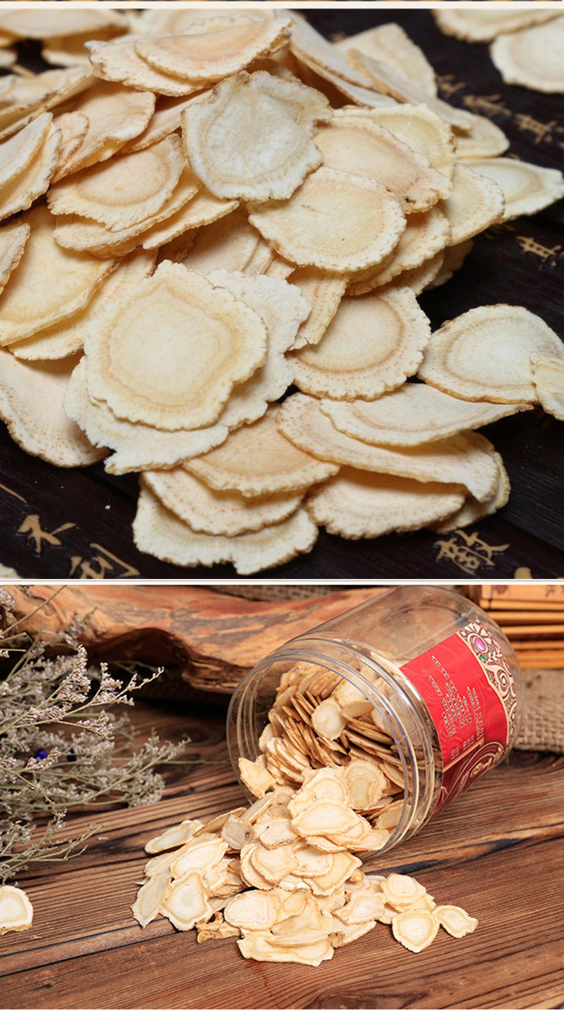 American Ginseng Root Slices Xi Yang Shen 10g Dried Herbal Decoction Pieces from Jilin in use