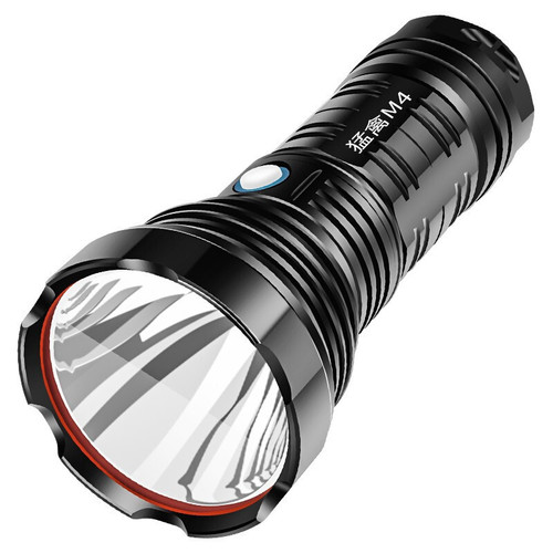 Raptor cross-border T40 strong light flashlight rechargeable ultra-bright long-range USB rechargeable home outdoor searchlight