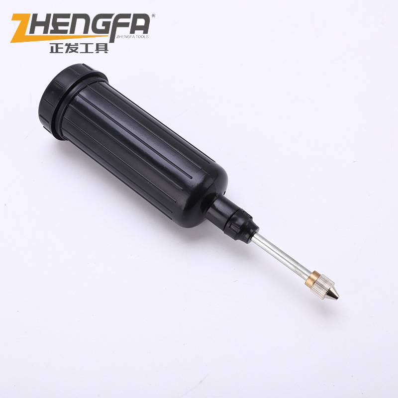 正发新款塑料手推式黄油枪 真空泵注油枪厂家供应支持大批量