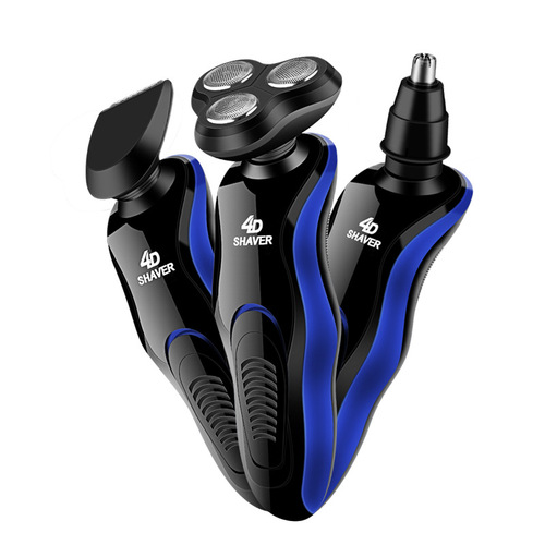 Schwicker Multifunction Electric Shaver USB Car Charger Full Body Wash 4-in-1 Shaver Beard Trimmer