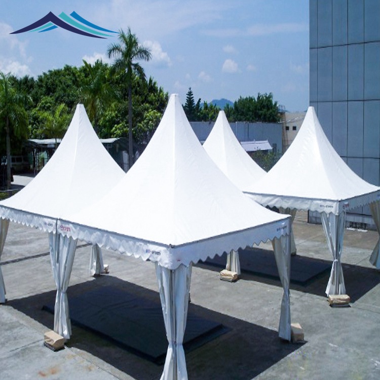 户外欧式尖顶帐篷小型篷房定制广告展会展览摆滩四角遮阳汽车帐篷