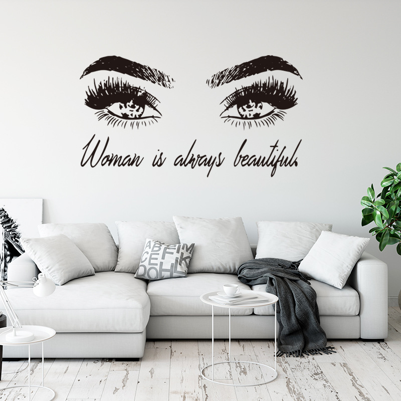 Fanxi foreign trade wall sticker Woman i...