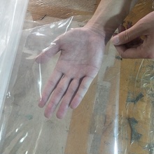 佛山厂家直营 10cm-16m规格 透明pe床垫薄膜 聚乙烯床垫包装薄膜