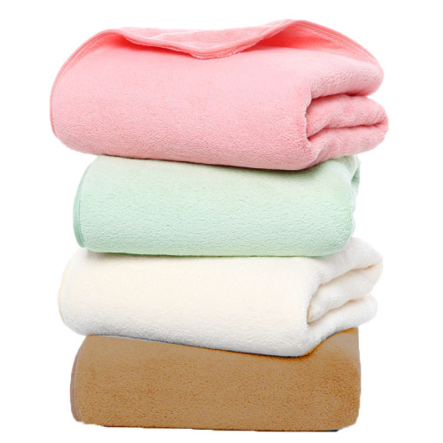 Factory Wholesale High-density Coral Fleece Thick Towels Gift Soft Facial Towels Hotel Beauty Salon LOGO Towels