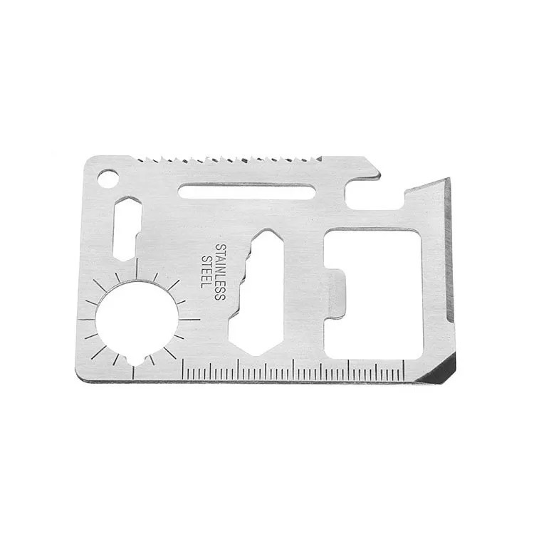 户外救生卡军刀卡 多功能军卡 野营卡 便携工具卡 卡片刀 军刀卡详情4