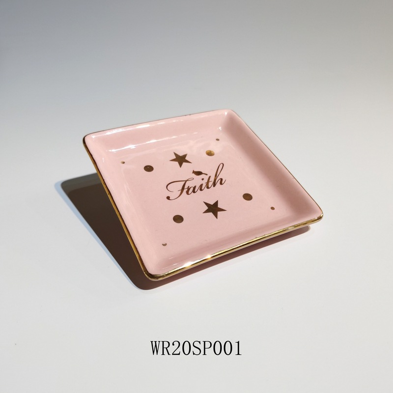 厂家特价陶瓷首饰盒首饰盘饰品盒饰品碟高档欧美戒指架戒指托直销|ru