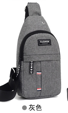 Nuevo bolso de pecho de los hombres crossbody bolsa de viaje pequeña mochila crossbody bolsa de deporte estilo coreano