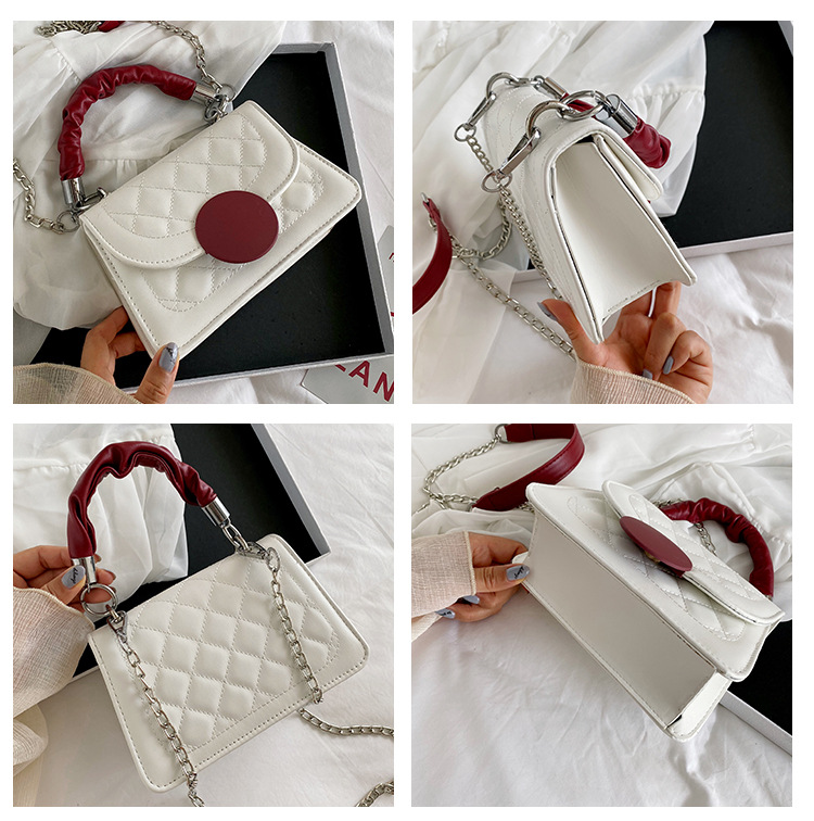 Fashion Shoulder Messenger Small Square Bag display picture 31
