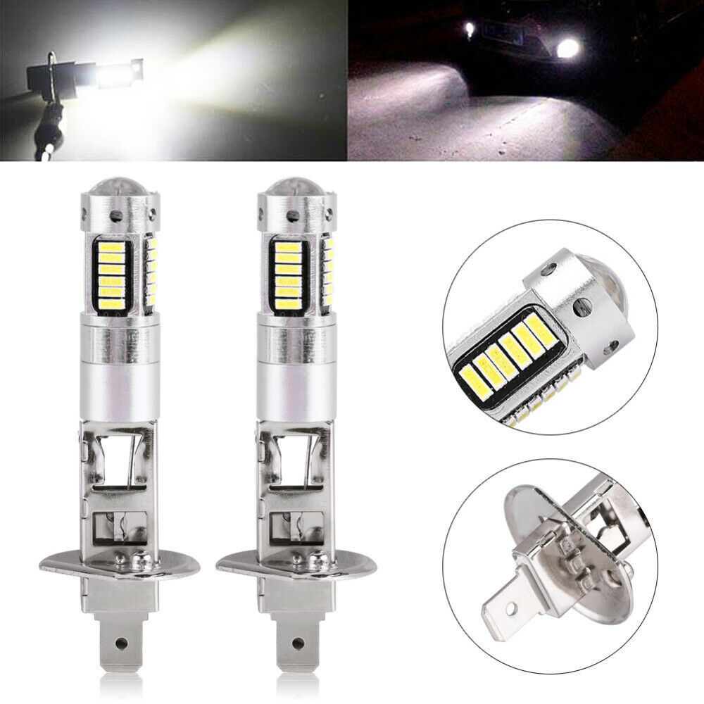 Lámpara de niebla LED automotriz H1 4014 30SMD lámpara de niebla de alta potencia lámpara de niebla LED lámpara de automóvil suministrada exclusivamente a través de fronteras