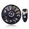 Jewelry, metal nail decoration, accessory for nails, wholesale