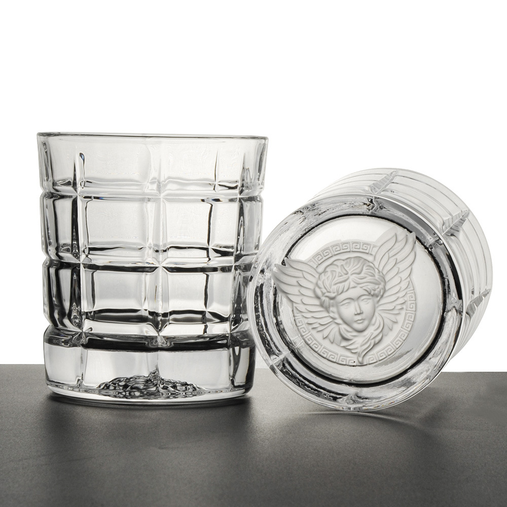 出口玻璃杯透明茶杯加厚杯子家用客厅水杯女耐热单个餐厅玻璃酒杯