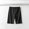 Summer underwear for hips shape correction for gym, elastic solid mini-skirt, shorts, European style, absorbs sweat and smell