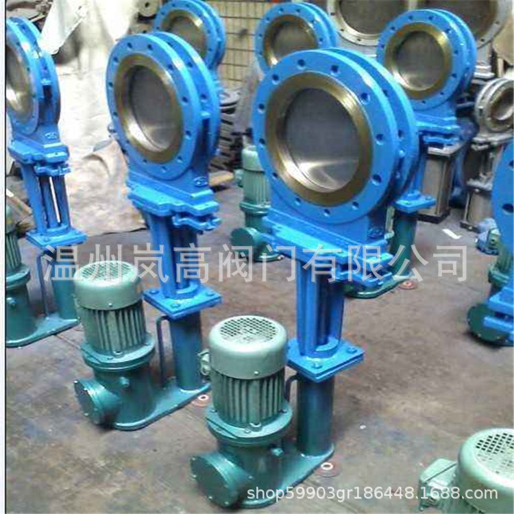 工业体专用 PZ273TC-16C 电液动陶瓷刀闸阀 铸钢材质 DN500