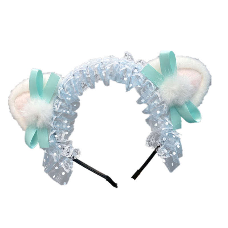 Joli Bandeau En Dentelle Oreilles De Chat display picture 10