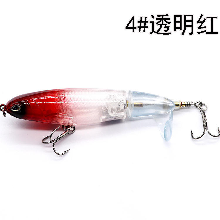 2 Pcs Whopper Plopper fishing lures bass trout Saltwater Sea Fishing Lure