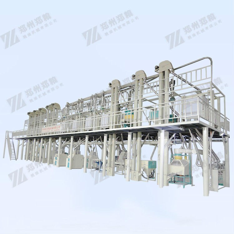 贵阳玉米深加工项目成套设备 玉米粉加工设备 郑粮机械04