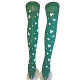 Ирландские фестивальные чулки St. Patrick Long Chonscockings Трехнологические печатные чулки