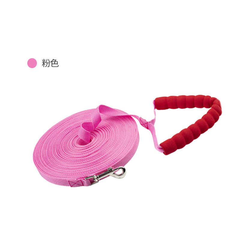 Mango de espuma multicolor cuerda de tracción para mascotas cuerda de tracción para perros corriendo Entrenamiento de natación Cadena de perro larga cuerda de tracción para mascotas
