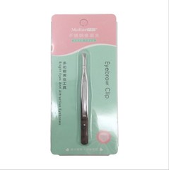 Marian Eyebrow Tweezers C8 Flat & Slanted Tips, Stainless Steel, Perfect for Brows—Beauty Tool for Hair Removal