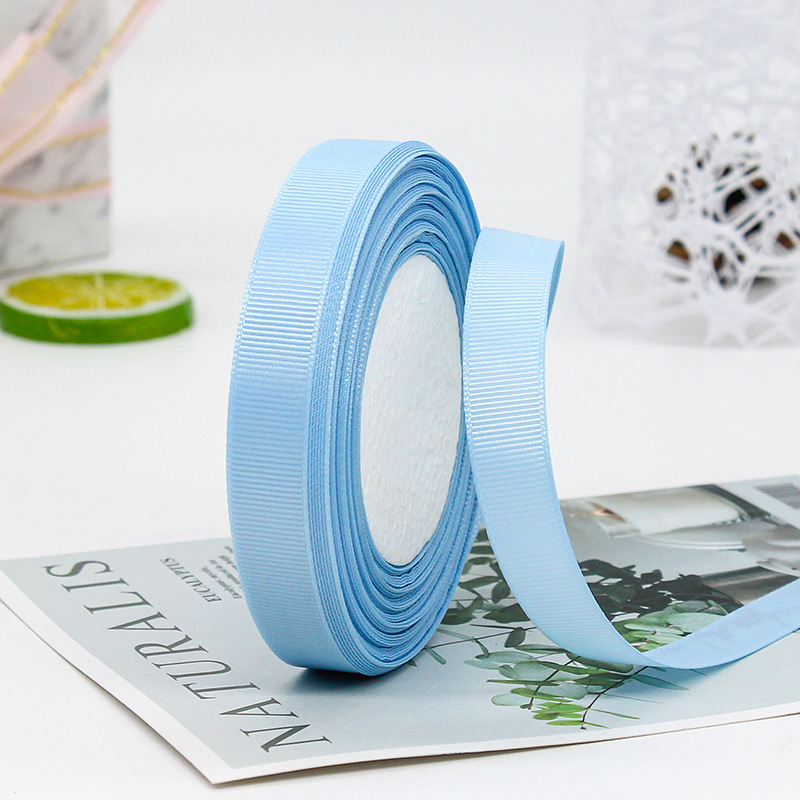 Fábrica al por mayor 1,5 cm costilla cinta accesorios para el cabello cinta de bricolaje embalaje de regalo cinta accesorios de ropa image 13