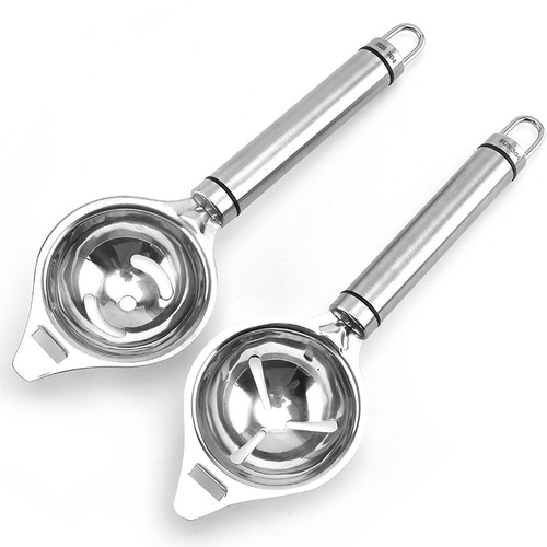 304 stainless steel egg white separator, long handle egg yolk separator, egg leaker, egg separator, kitchen tools