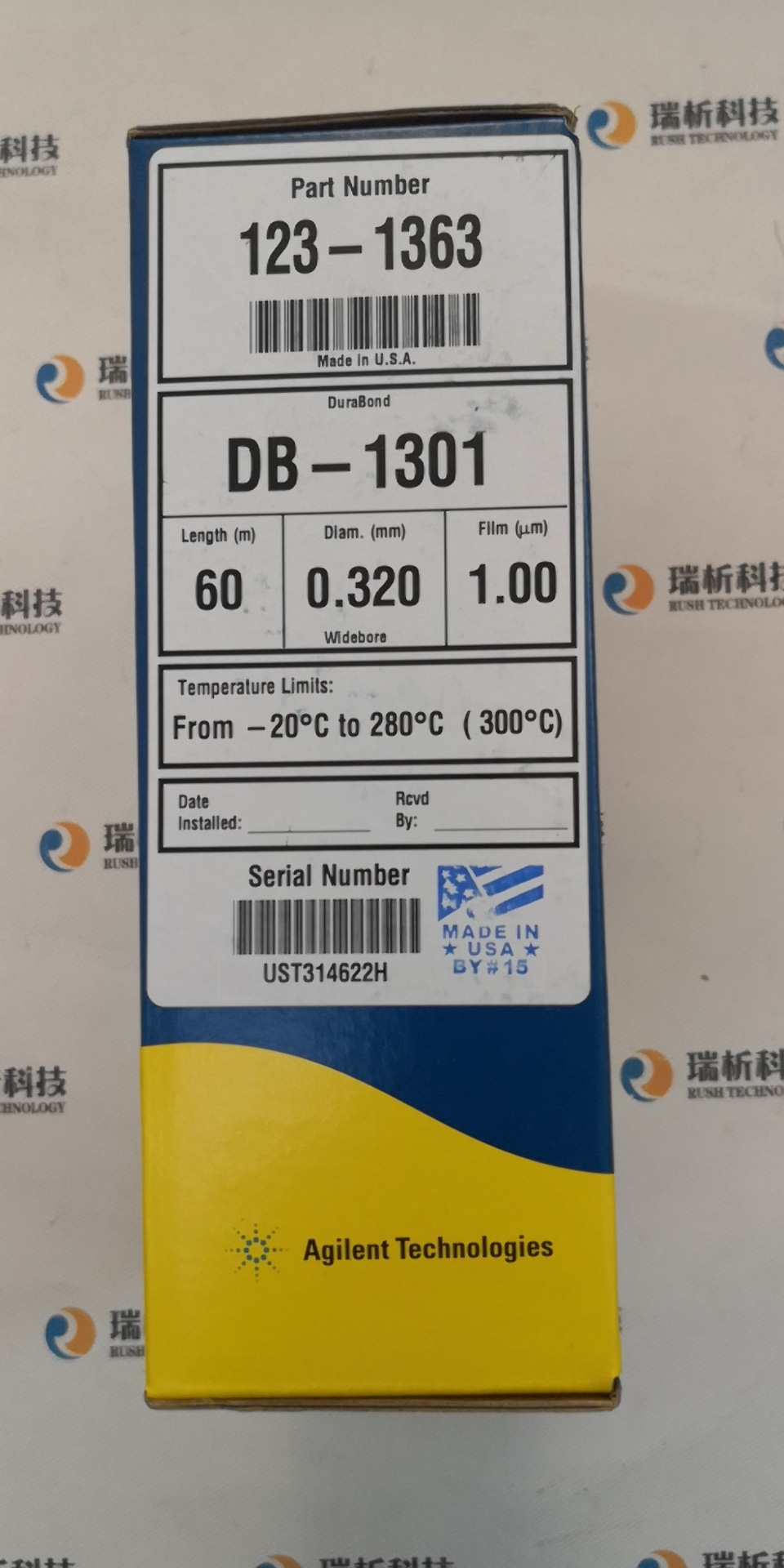 123-1363j&wdb-1301气相色谱柱