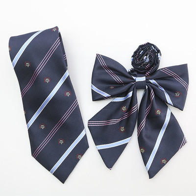 Bowtie jk uniform men and women Sailor Accessories necktie stripe College wind bow Collar isignina solar system