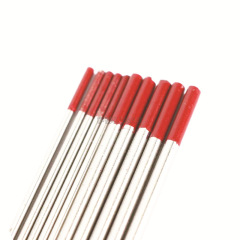 Cross-border 2.0 tungsten needle red head WT20 argon arc welding tungsten needle 2.0X150 thoriated tungsten tungsten rod export argon arc welding gun tungsten needle