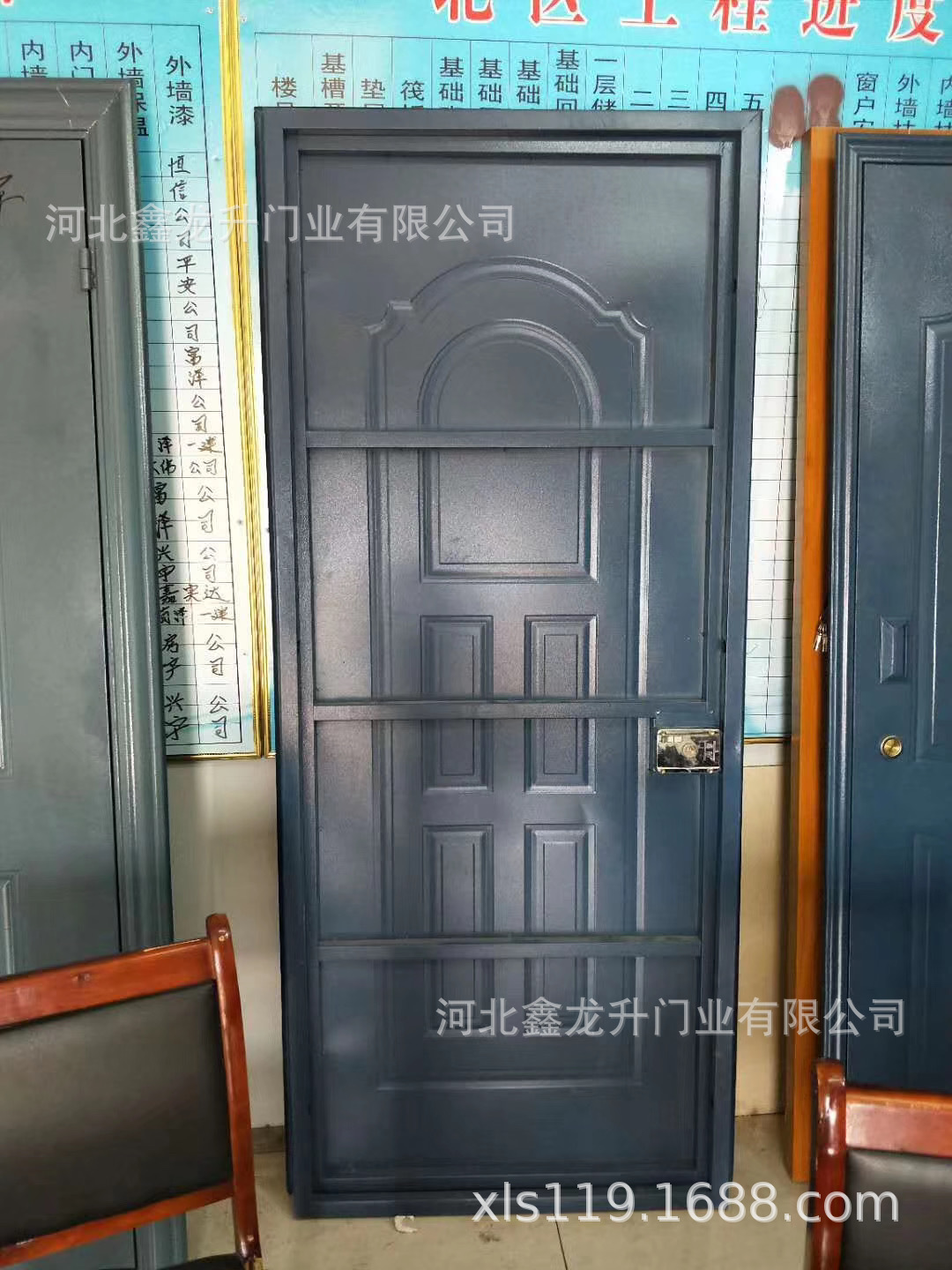 河北简易复合门厂家地下室双层门 储藏间简易防盗门铁皮复合门-阿里巴巴