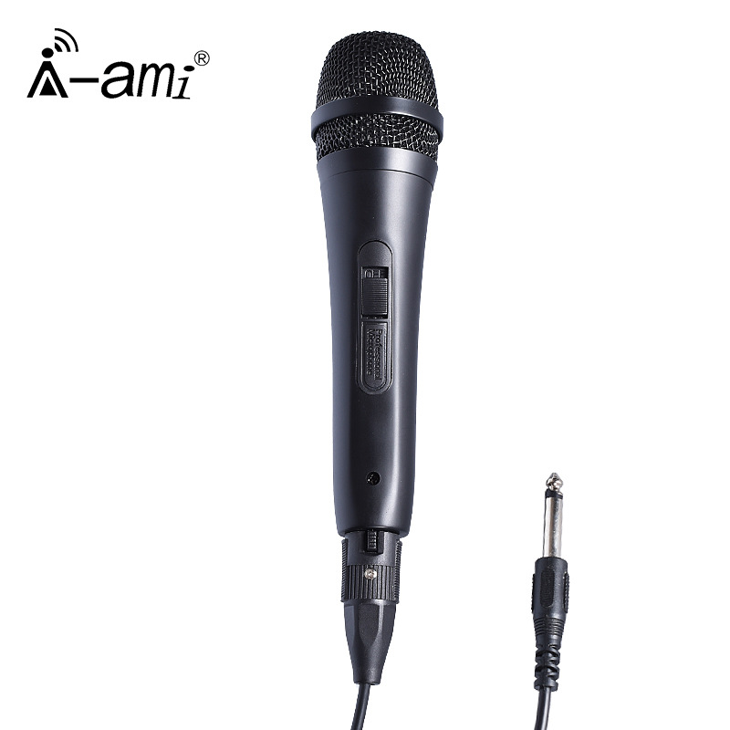 Микрофон AMI DQ-222 черный без упаковки