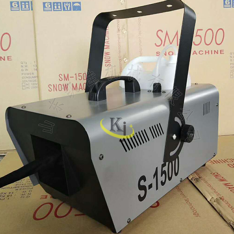 人造雪花效果下雪机 小型泡沫吹雪机 人造小型雪花机室内外造雪机