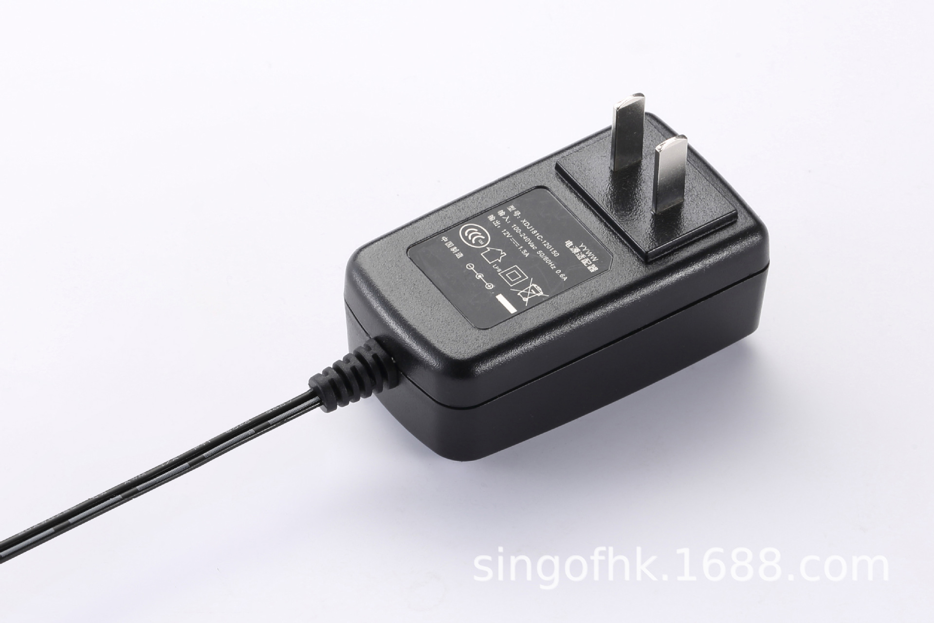 厂家直销12V1.5A CCC/ETL/GS/CE/KC/BS/SAA/PSE认证 电源适配器