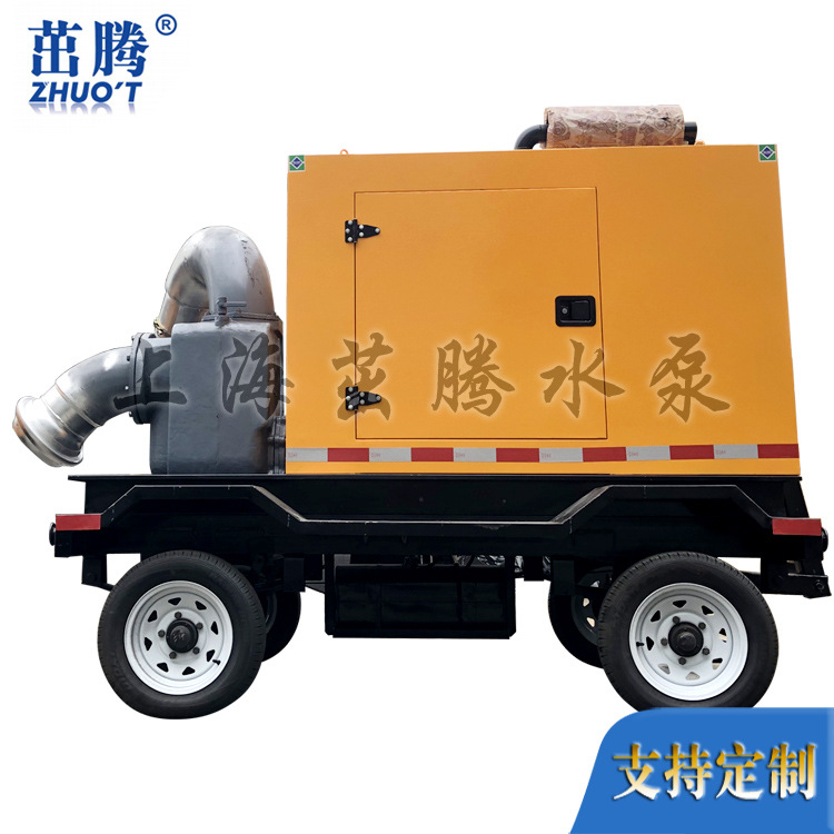 现货200立方米6寸ZW自吸排污泵车 应急农田灌溉柴油机排水泵六寸