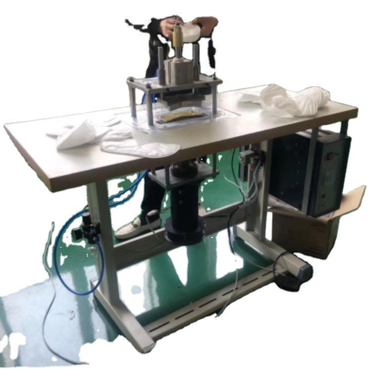 N05口罩压边机  超声波口罩半自动封边机