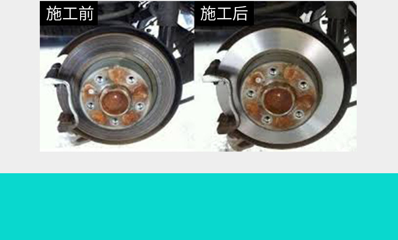 Brake Disc Cleaning Agent Rust Removal Brake System Deep Maintenance Kit Abnormal Sound Elimination Caliper Disc Brake Pad Cleaning Agent