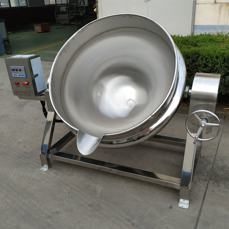 400L电加热卤牛肉煮锅 自动煮猪蹄机器 食品厂卤肉蒸煮设备