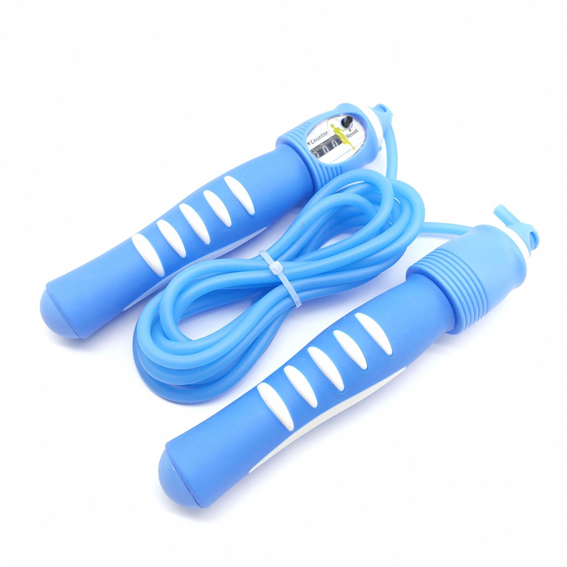 Direct supply of large handle count jump rope weight loss fitness sporting goods student training competition jump rope