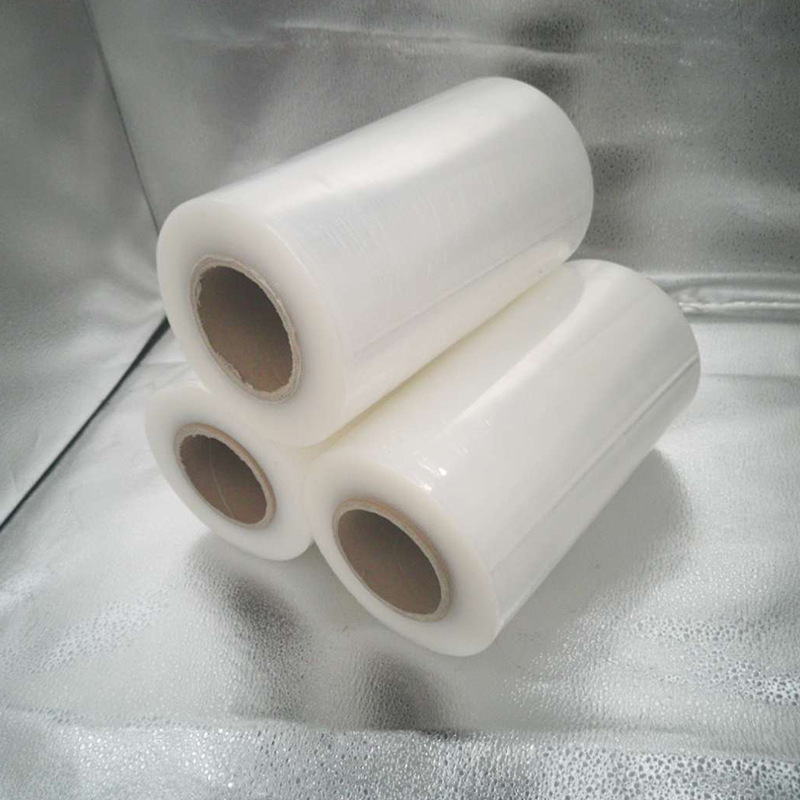 Película de embalaje de PE 25cm película protectora de embalaje de plástico película de envoltura de estiramiento fábrica envoltura de plástico industrial al por mayor