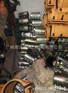 直身开边三通法兰堵漏快修抢修器 快速连接器 堵漏卡子镀锌钢管