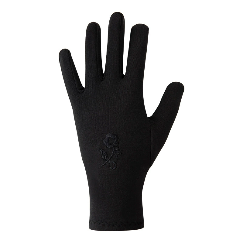 Fleece gloves, осенняя демисезонная теплая туристическая зима набор с вышивкой