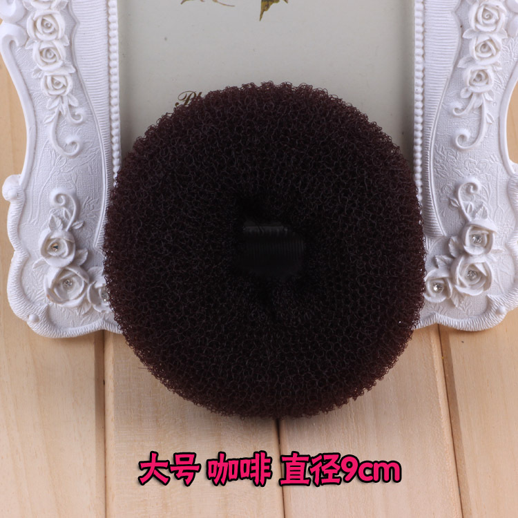 Molde para Moños de Pelo Tipo Donut para Mujeres, Molde para Moños Esponjosos para Niñas, Coletero para Moños, Accesorio para el Cabello Estilo Coreano.