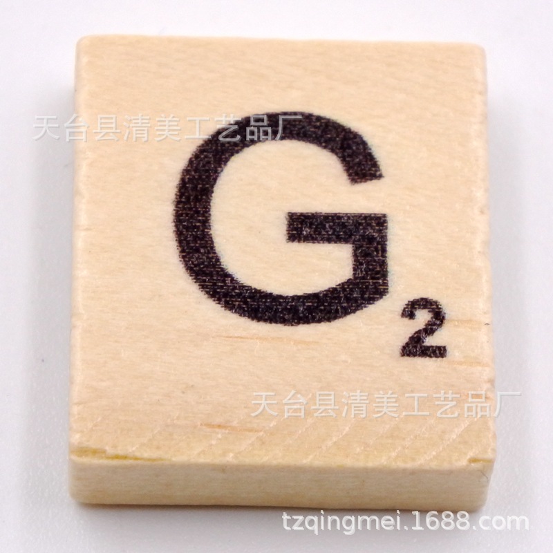 Cubo de pino 26 letras en inglés madera natural letras en inglés unidad 26 letras piezas de madera letras en inglés