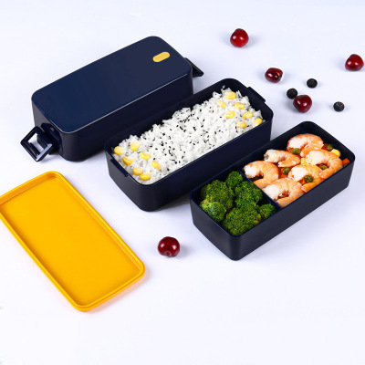保温饭盒微波炉加热保鲜盒分隔便当盒日式上班族学生餐盒一件代发|ms