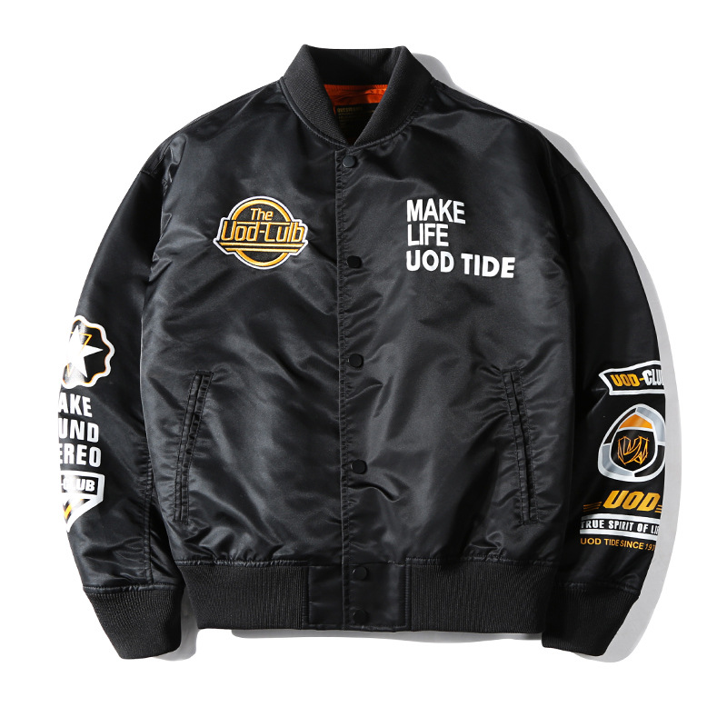 2019 transfronteriza nueva chaqueta de vuelo de los hombres chaqueta suelta casual moda coreana ropa de trabajo de los hombres chaqueta de comercio exterior de los hombres