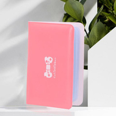 Cute bow card holder pvc card holder open printed ID card holder e-commerce small gift wholesale
