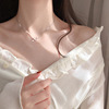 Brand necklace, chain for key bag , Korean style, simple and elegant design