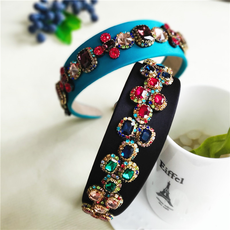 Korean New Style Hair Hoop Adult Wide-brimmed Simple Sweet Headband Suppliers China display picture 3