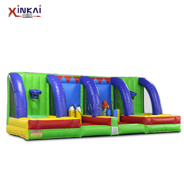 厂家直销 充气投掷玩具设备 充气铅笔套圈圈游戏 充气投篮游戏